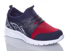Кроссовки детские для девочек весна-осень (31-35) Sherif-158-red-blue