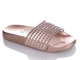 Шлепанцы женские (36-41) Super-Gear-S-6188-1-gold