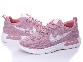 Кроссовки женские весна-осень (36-41) Violeta-33-32-pink-white