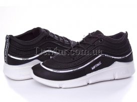 Кроссовки подростковые весна-осень (36-41) Violeta-64-16-black-white