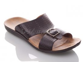 Шлепанцы мужские (40-44) DeMur-M-3830-black