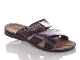 Шлепанцы мужские (40-45) DeMur-M-6841M-black