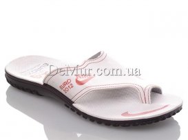 Шлепанцы мужские (40-45) DeMur-MN-white-bordo-P