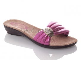 Шлепанцы женские (36-40) DeMur-W-7152-fuchsia