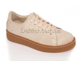 Кеды женские весна-осень (36-41) Violeta-20-564-2-khaki