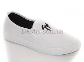 Слипоны мужские весна-осень (40-45) Violeta-46-49-white