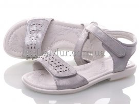 Босоножки детские для девочек (31-36) Apawwa-Z-305-silver
