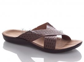 Шлепанцы мужские (40-45) DeMur-M-2380-brown