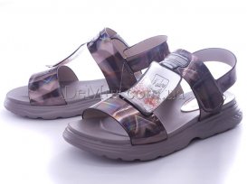Босоножки детские для девочек (32-37) Violeta-2916-gun