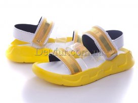 Босоножки детские для девочек (26-30) Violeta-860-yellow