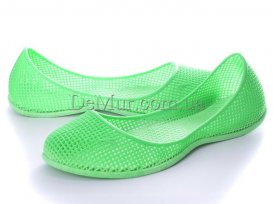Балетки женские весна-осень (36-40) Violeta-T-120-green