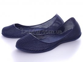 Балетки женские весна-осень (36-40) Violeta-T-120-navy