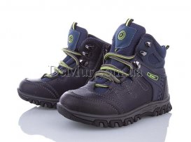Ботинки детские для мальчиков весна-осень (27-32) Apawwa-P-350-blue-green