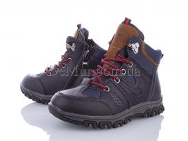Ботинки детские для мальчиков весна-осень (27-32) Apawwa-P-351-blue-red