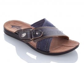 Шлепанцы мужские (40-44) DeMur-M-120-black