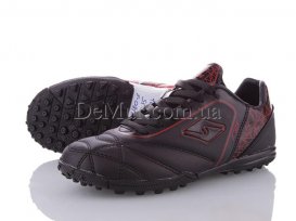 Бутсы детские (30-35) DeMur-B-180-3-black-red (12$)