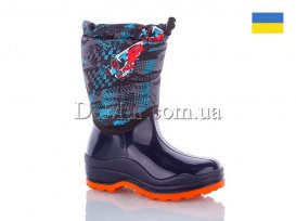 Сапоги детские резиновые для непогоды (26-36) DeMur-BSDS-mashnka-red