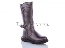 Сапоги детские для девочек зимние (33-38) Солнце-FG-65-3Q