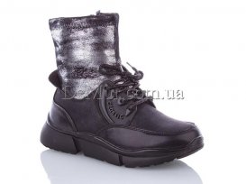 Ботинки детские для девочек зимние (32-37) Солнце-WH-84-3A