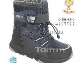 Ботинки детские для мальчиков зимние (33-38) Tom.M-5885C
