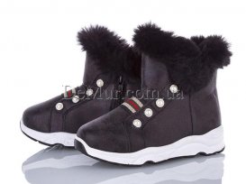 Ботинки детские для девочек зимние (27-32) Xifa-kids-F-6049-1