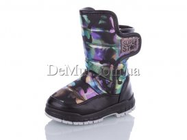 Дутики детские для девочек (28-33) Ashiguli-227A-black