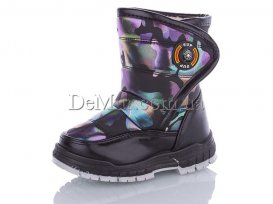 Дутики детские для девочек (28-33) Ashiguli-228A-black