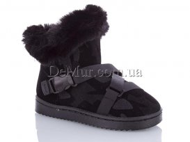 Угги детские для девочек (31-36) Ashiguli-807A-black