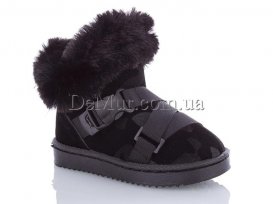 Угги детские для девочек (25-30) Ashiguli-807B-black