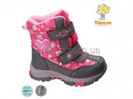 Дутики детские для девочек (27-32) Tom.M-3853A