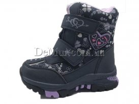 Дутики детские для девочек (27-32) Tom.M-3853B