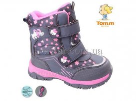 Дутики детские для девочек (27-32) Tom.M-3945A