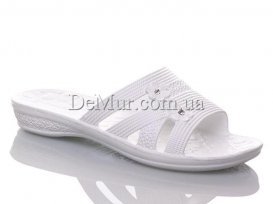 Шепанцы женские (36-41) Slipers-DS-50-белые