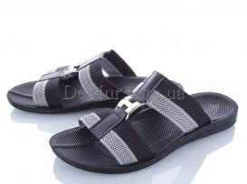 Шлепанцы мужские (40-45) DeMur-M-3004-grey