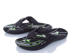 Шлепанцы мужские (40-45) DeMur-M-6101-green