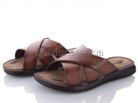 Шлепанцы мужкие (41-45) DeMur-M-6109-camel