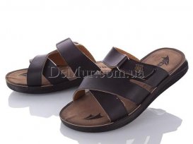 Шлепанцы мужские (40-45) DeMur-M-6111-1-black