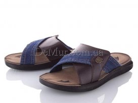 Шлепанцы мужкие (41-45) DeMur-M-6119-brown