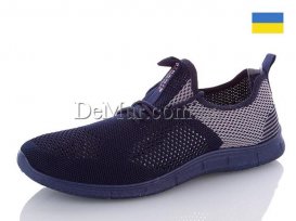 Кроссовки мужские весна-осень (41-45) DeMur-M-936-blue
