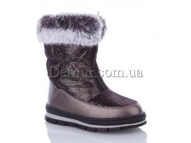 Сапоги детские для девочек зимние (32-37) Солнце-8F25-3Q
