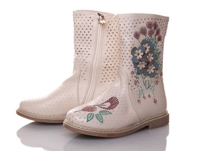 Сапоги детские для девочек Style baby-Clibee (27-32) NH0016 beige (деми)