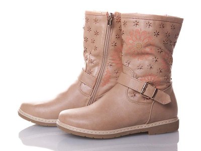 Сапоги детские для девочек Style baby-Clibee (33-38) NH10 beige (деми)