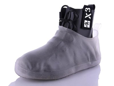 Галоши женские ABA (35-42) 2 white d (деми)