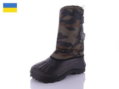 Сапоги мужские Lenase (41-46) 004 камуфляж (деми)