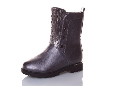 Сапоги детские для девочек зима Y.Top (33-38) 18605-9 (зима)