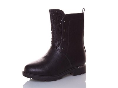 Сапоги детские для девочек зима Y.Top (33-38) 18605-6 (зима)