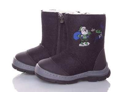 Сапоги детские для мальчиков зима AlemyKids-Caroc (27-32) TY619A (зима)