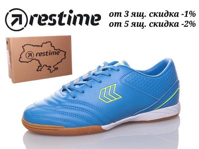 Кеды подростковые Restime (37-41) DWB19703 skyblue-lime (деми)