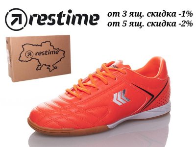 Кеды подростковые Restime (37-41) DWB19405 r.orange-white-black (деми)