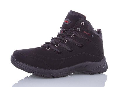Кроссовки мужские зима Sayota (41-46) A828-2 black (зима)